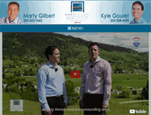 Tablet Screenshot of martygilbert.com